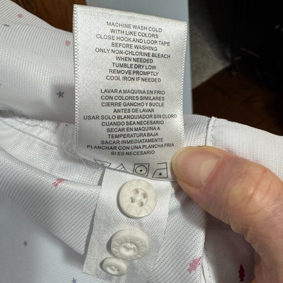 Habit men short sleeve XL fishing shirt fish & stars vented Style TS10411 40 SPF - Picture 4 of 7